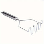 Stainless Steel Wave Potato Masher – Durable Vegetable & Fruit Puree Tool