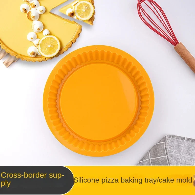 10-Inch High-Temperature Silicone Cake Mold – Round Baking Pan