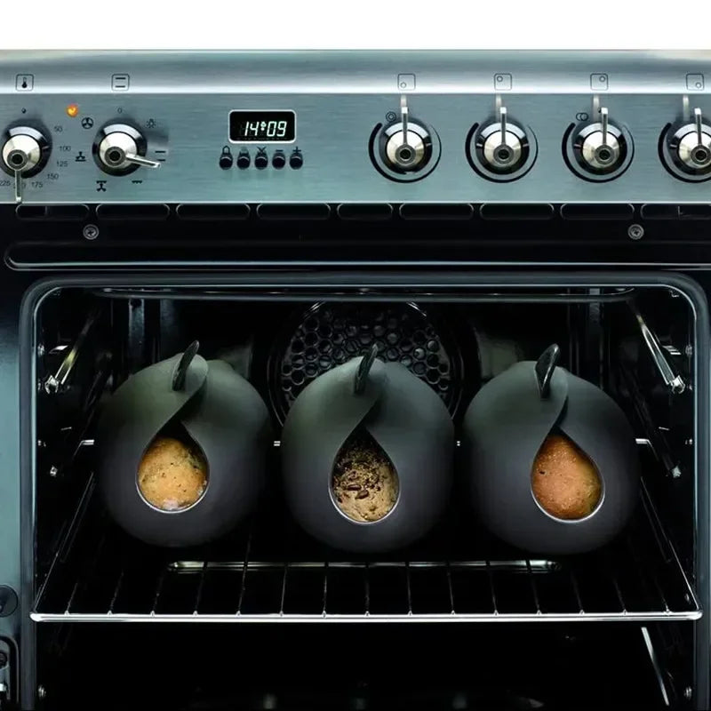 Multifunctional Silicone Bread Maker – Foldable Bread Baking Pan