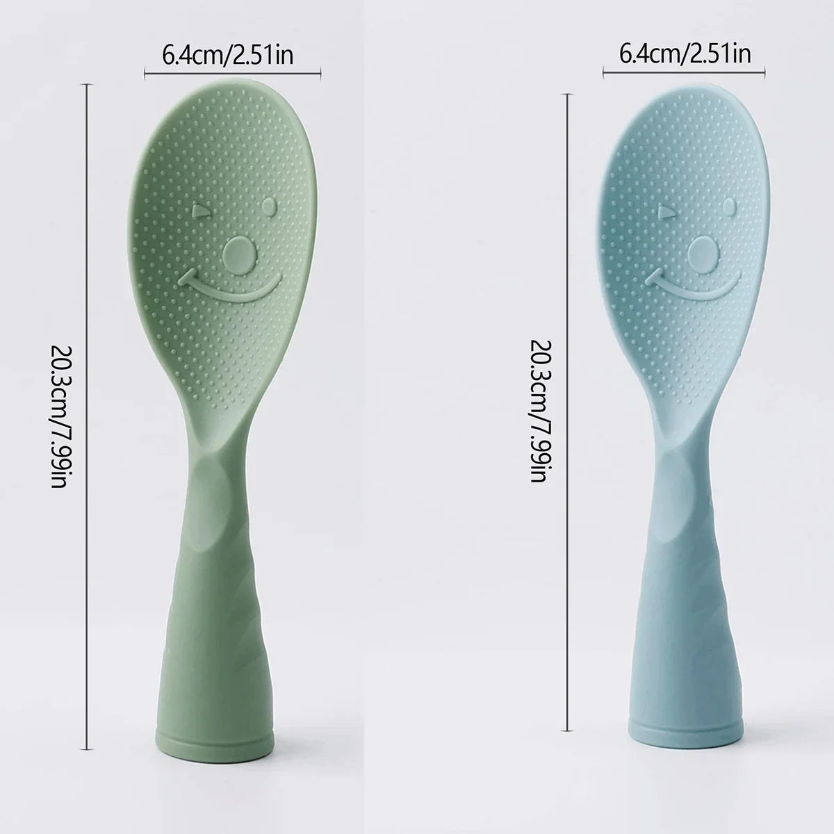 Non-Stick Standing Plastic Rice Spoon – Durable Kitchen Paddle