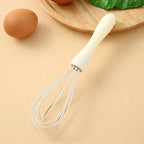 Silicone Baking Set – Cake Cream Spatula, Scraper, Egg Whisk & Oil Brush for Kitchen