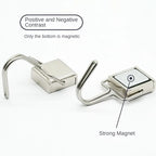 50PCS Strong Magnetic Hooks – Multi-Purpose Storage Hooks for Home, Kitchen & Bathroom