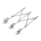 3/5/7 Wheel Dough Cutter – Stainless Steel Adjustable Pastry & Pizza Roller