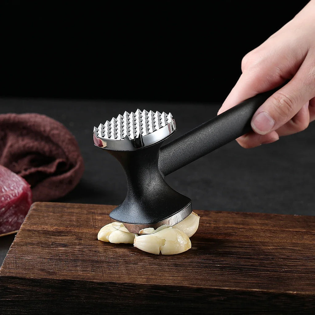 Double-Sided Zinc Alloy Meat Hammer – Multifunctional Meat Tenderizer & Kitchen Tool