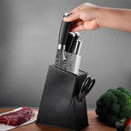 6-Style Kitchen Knife Organizer – Anti-Slip Knife Storage Stand