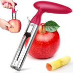Premium Stainless Steel Apple Corer – Ergonomic Fruit Core Remover for Apples & Pears