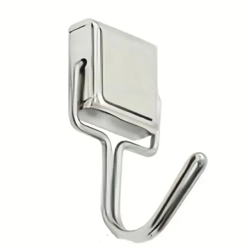 50PCS Strong Magnetic Hooks – Multi-Purpose Storage Hooks for Home, Kitchen & Bathroom