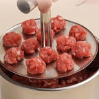Stainless Steel Press Meatball Maker – Manual Multi-Functional Kitchen Mold