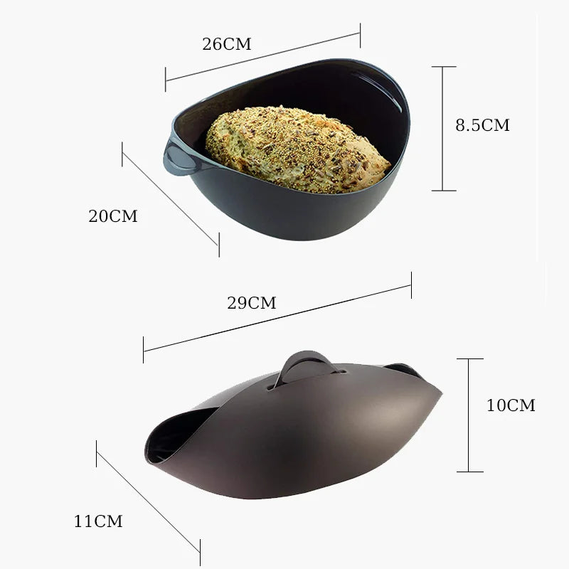 Multifunctional Silicone Bread Maker – Foldable Bread Baking Pan