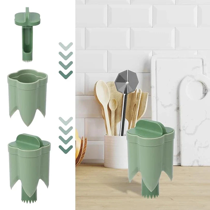 2-in-1 Fruit & Pepper Corer – Reusable Seed Remover for Vegetables & Fruits