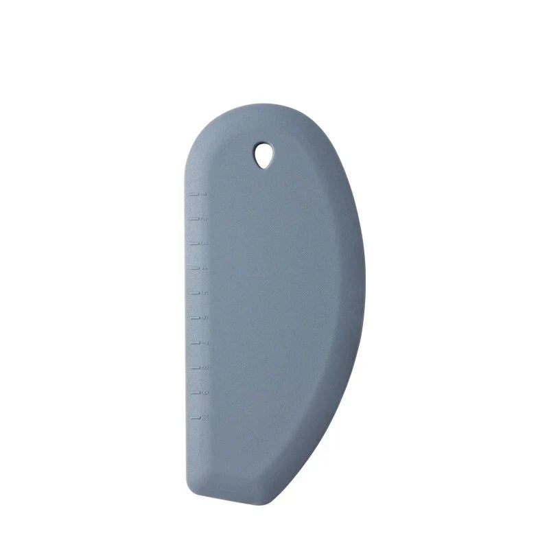 Silicone Dough Scraper Cutter with Scale – Multifunction Baking Spatula Tool