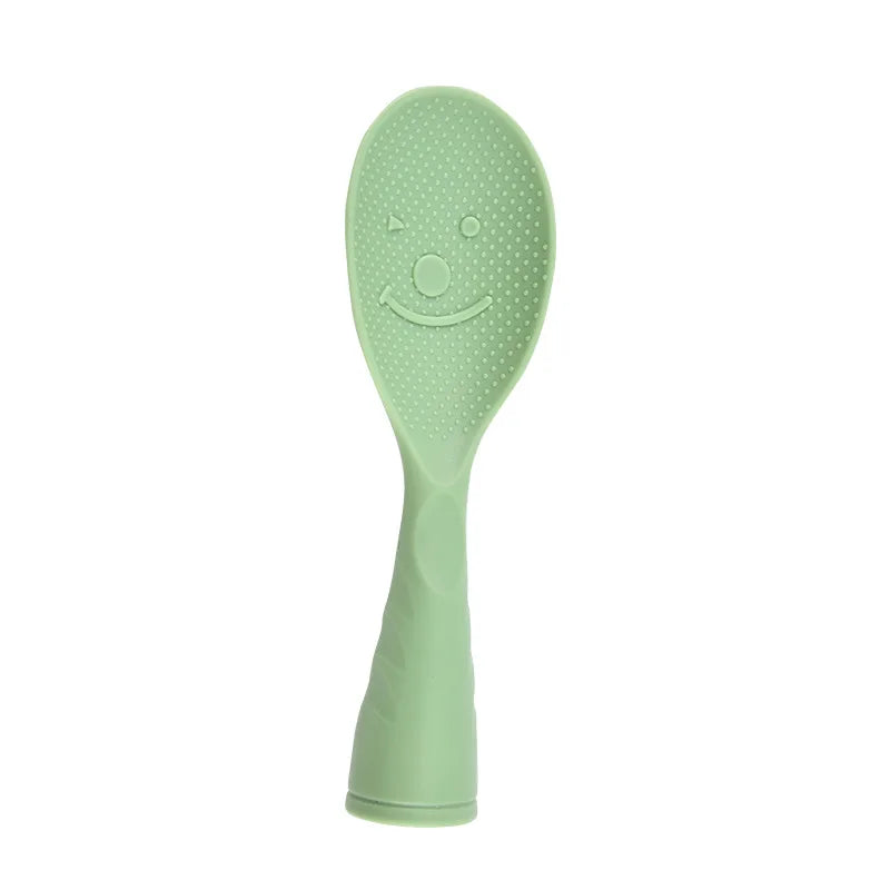 Non-Stick Standing Plastic Rice Spoon – Durable Kitchen Paddle