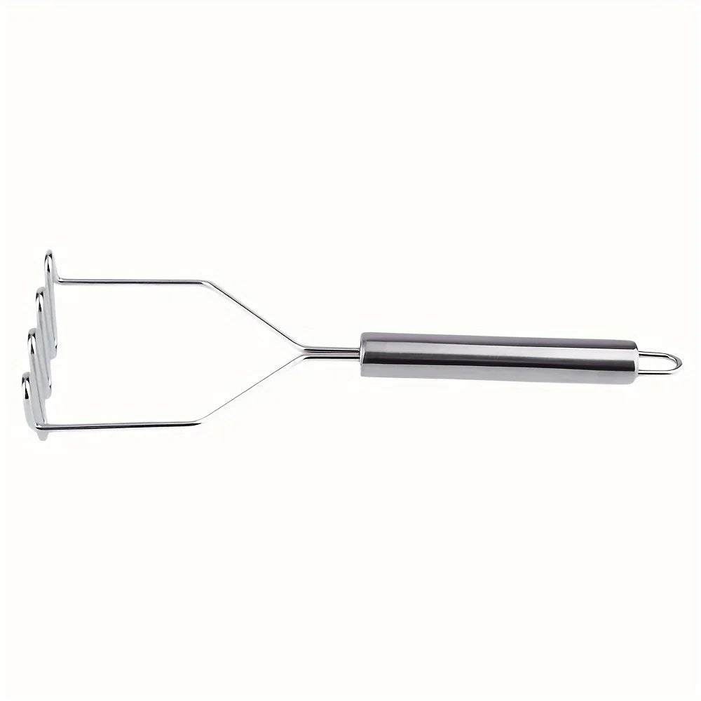 Stainless Steel Wave Potato Masher – Durable Vegetable & Fruit Puree Tool