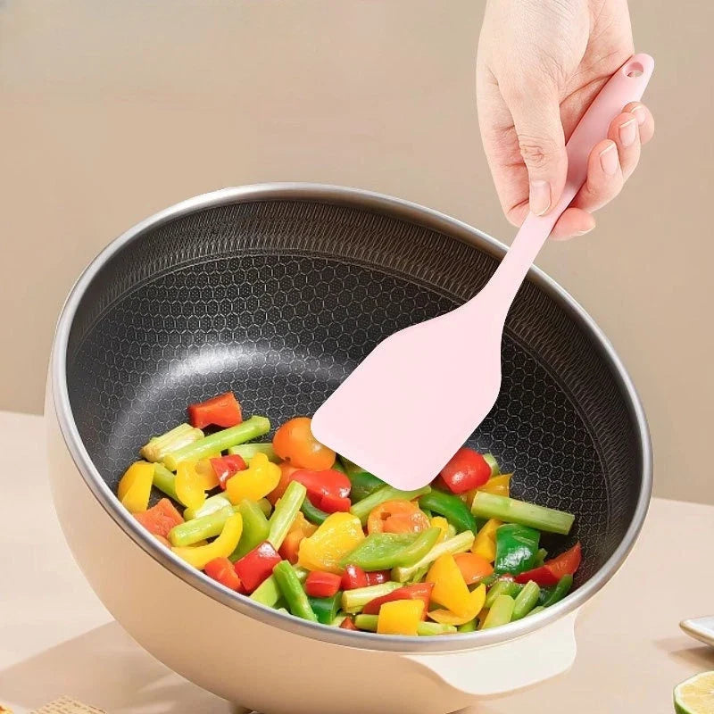 Silicone Non-Stick Cooking Spatula – Dense Shovel for Fish, Omelette & Frying