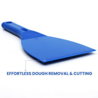 Flexible Pizza Dough Scraper – Dough Cutter & Spatula with Hanging Bracket