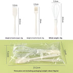 Silicone Baking Set – Cake Cream Spatula, Scraper, Egg Whisk & Oil Brush for Kitchen