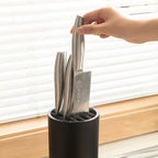 6-Style Kitchen Knife Organizer – Anti-Slip Knife Storage Stand