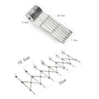 3/5/7 Wheel Dough Cutter – Stainless Steel Adjustable Pastry & Pizza Roller