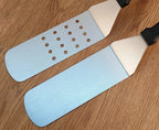 Stainless Steel Cooking Scraper Spatula – Heavy-Duty BBQ & Griddle Turner
