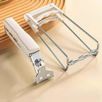 Heat Resistant Bowl Tongs – Stainless Steel Steamer Plate Lifter Tool