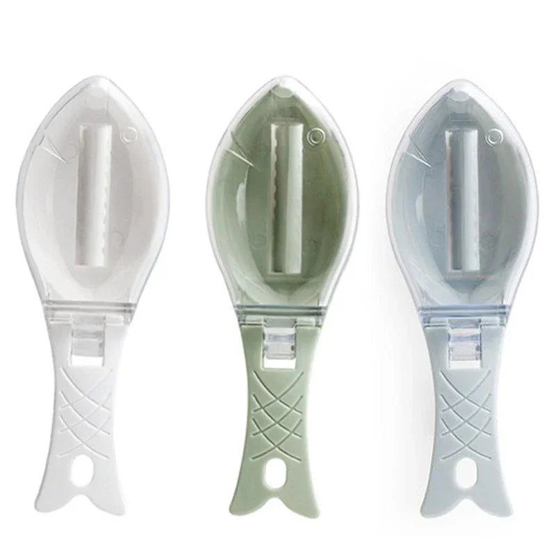 Fish Scale Scraper & Fish Skin Brush – Fast & Easy Cleaning Tool
