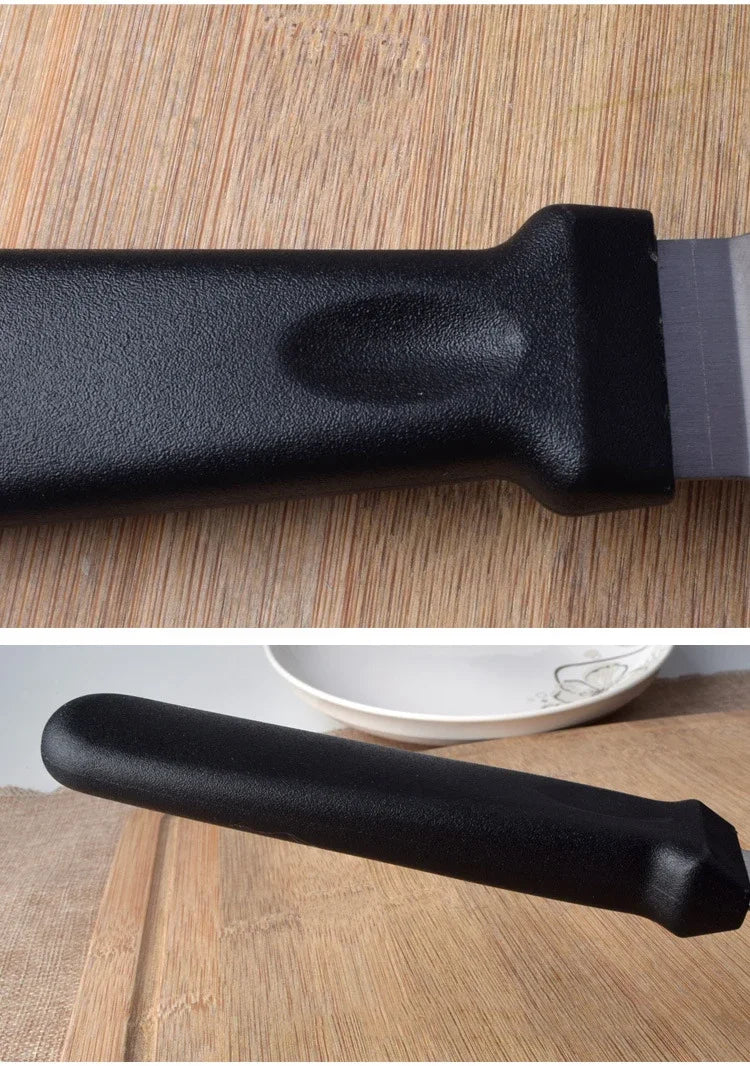 Stainless Steel Cooking Scraper Spatula – Heavy-Duty BBQ & Griddle Turner