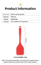 Silicone Non-Stick Cooking Spatula – Dense Shovel for Fish, Omelette & Frying