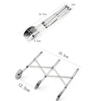 3/5/7 Wheel Dough Cutter – Stainless Steel Adjustable Pastry & Pizza Roller