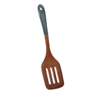 Solid Wood Ebony Spatula & Wooden Soup Ladle – Heat-Resistant Kitchen Utensil Set