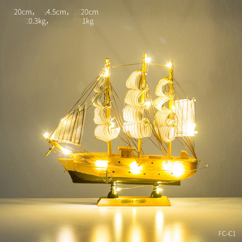 Creative Home Sailing Decoration Craft