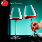 Crystal Glass Beverage Goblet For Elegant Table Serving
