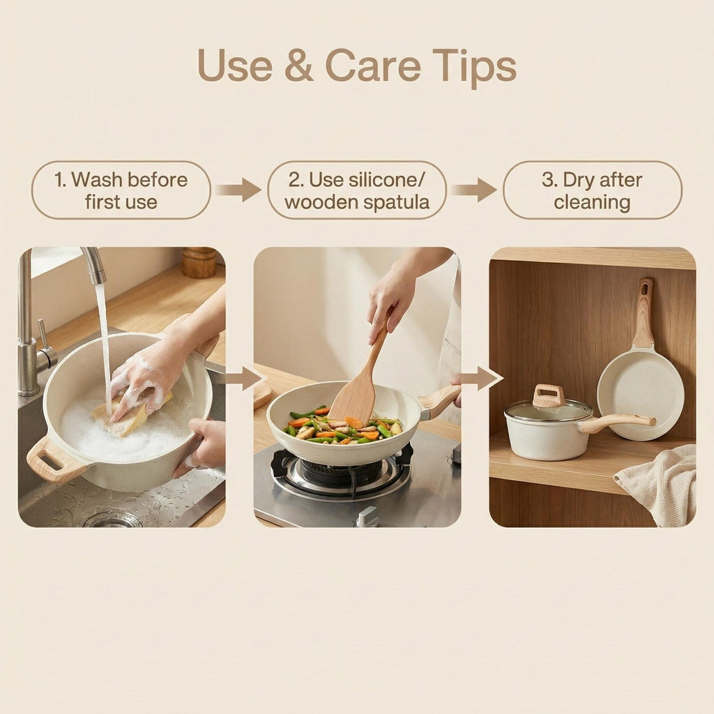 Non-Stick Frying Pan Set Collection