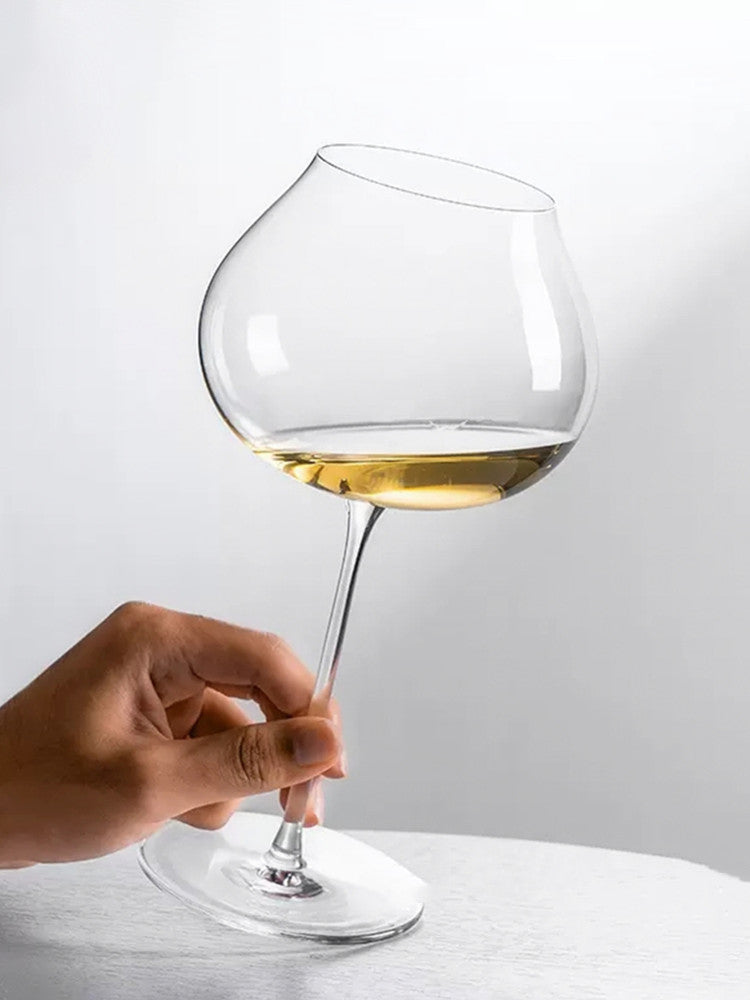 Crystal Pinot Noir Decorative Goblet Glass