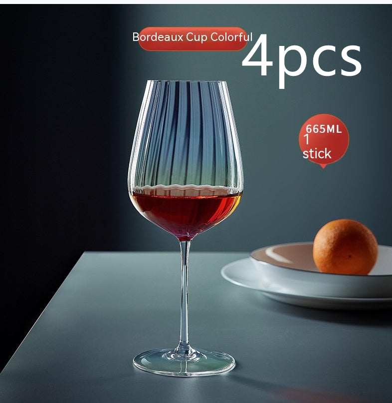 Rainbow Crystal Elegant Drinking Glass Set