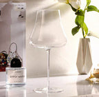 Crystal Glass Decorative Flute Goblet Set