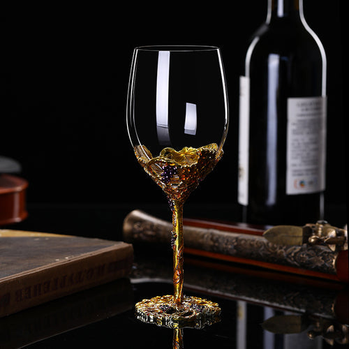 Crystal Glass Decanter And Goblet Set European Style