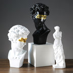 David Sculpture Home Decor Character Decoration