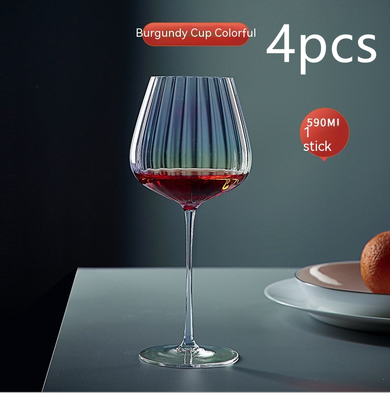 Rainbow Crystal Elegant Drinking Glass Set