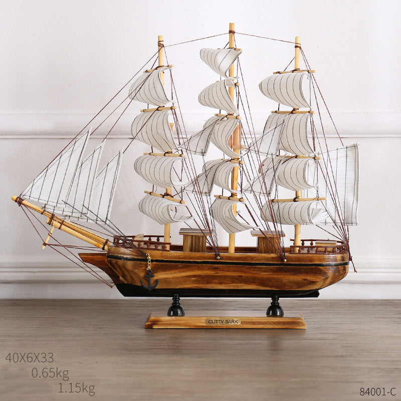 Creative Home Sailing Decoration Craft