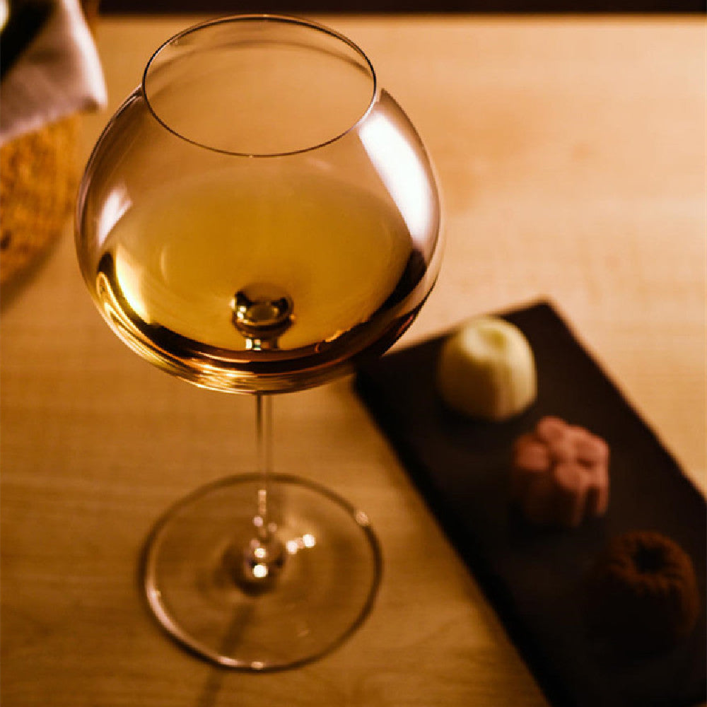 Crystal Pinot Noir Decorative Goblet Glass