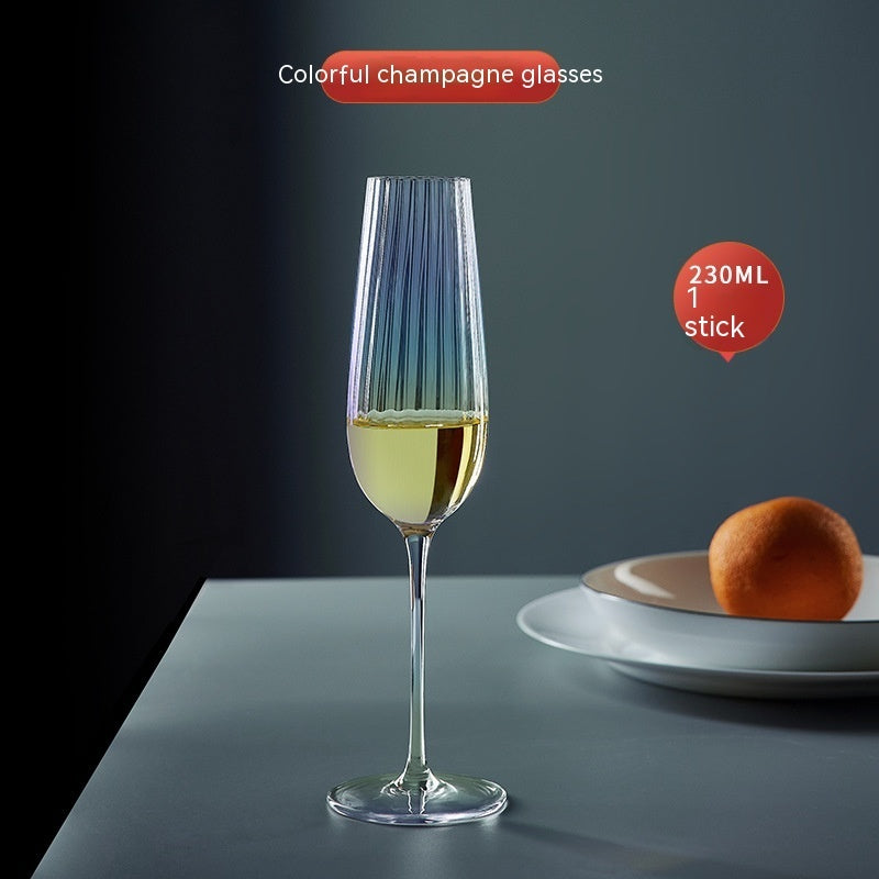 Rainbow Crystal Elegant Drinking Glass Set