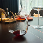 Hand Blown Crystal Glass Goblet For Elegant Beverage Serving