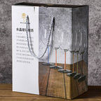 Lead-Free Crystal Stemmed Glass Set