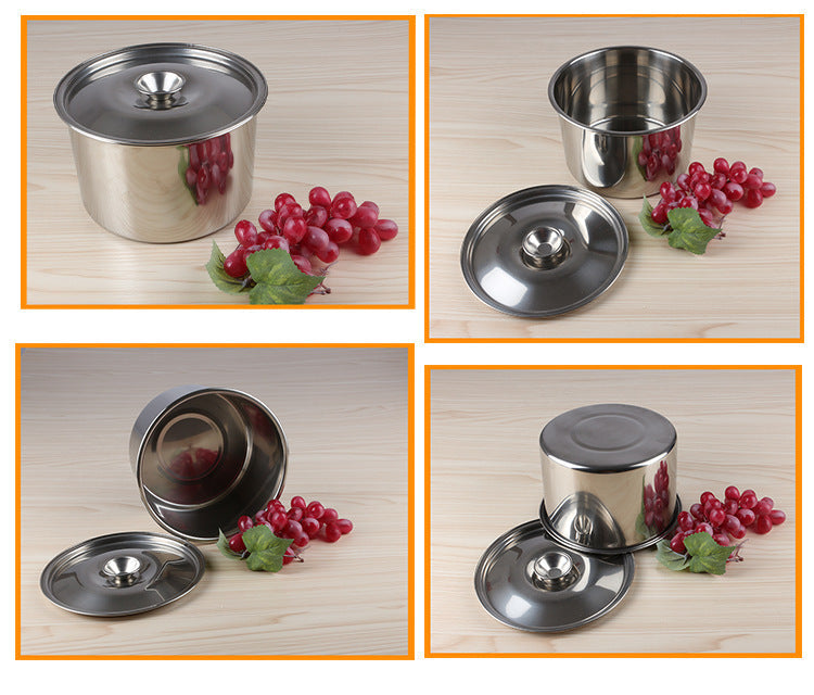 Stainless Steel Kitchenware Stock Pot Set