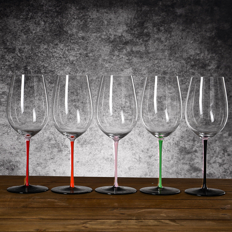 Lead-Free Crystal Stemmed Glass Set