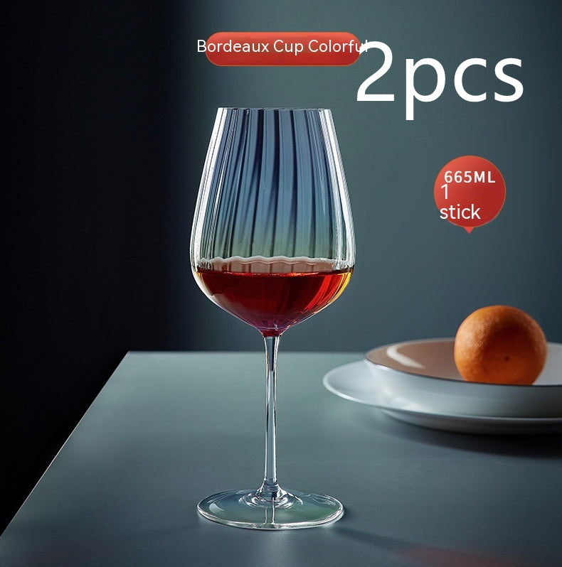 Rainbow Crystal Elegant Drinking Glass Set