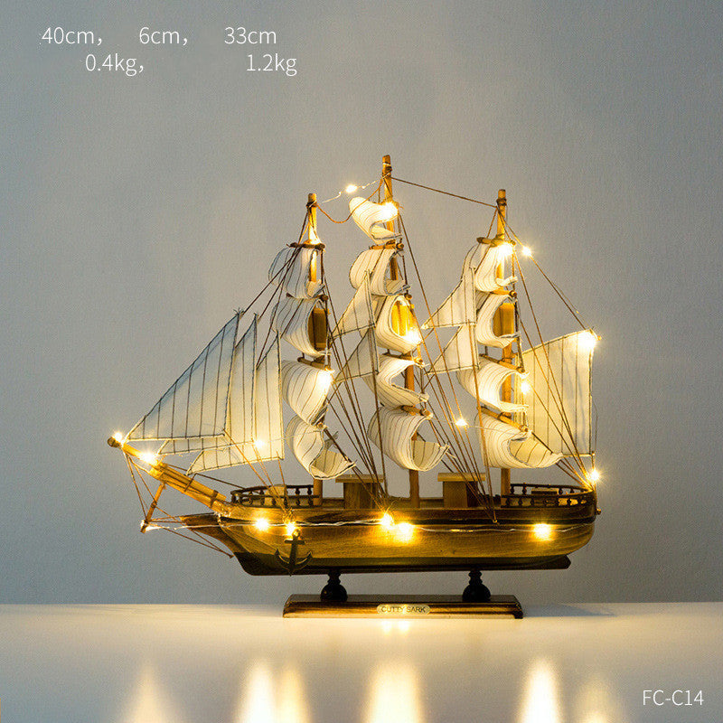 Creative Home Sailing Decoration Craft