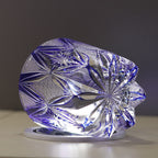 Hand Carved Crystal Glass