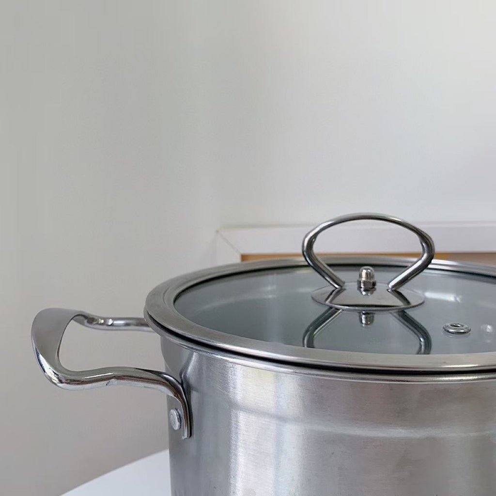 Stainless Steel Stock Pot Steamer Set